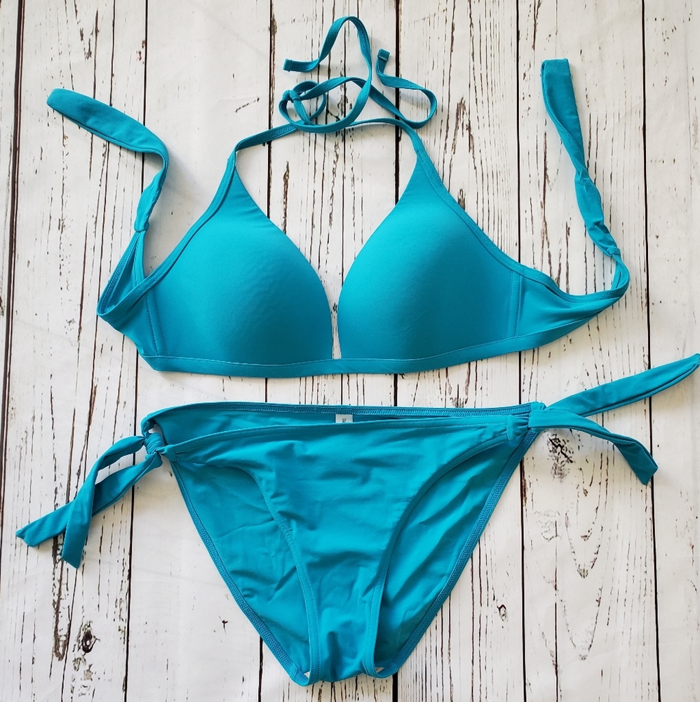 GAP Turquoise Bikini Set